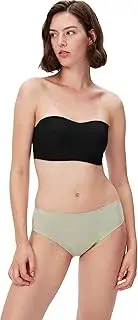 [My Siesta] Seamless Mid Rise Period Underwear - Heavy Absorbency - Leakproof Period Undies - Discreet Reusable Menstrual Panties
