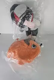 Chainsaw Man And Pochita Plush 4"