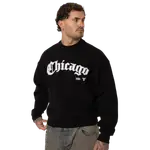 [Mitchell & Ness] Mitchell & Ness Chicago Bulls Up In Flames Crewneck - Men Sweatshirts
