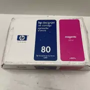 HP 80 - C4847A 350-ml Magenta DesignJet Ink Cartridge, 4400 pages Exp 12/08/08