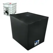 Reflect Light and Maintain Tank Temperature with Sliver IBC Tote Cover