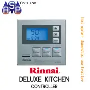 RINNAI DELUXE KITCHEN MASTER CONTROLLER SILVER WITH 15M CABLE MC100VIS