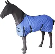 1200D Horse Turnout Rug 250g Fill with Tail Flap Leg Straps Winter Outdoor Stable Horse Blanket for Shetland Pony, Royal Blue(Size:120cm/47inch,Color:Royal Blue) (Royal Blue 130cm/51inch)