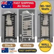 Electric Heated Towel Rack Smart Home | 90–160W Warmer Dryer – AU Plug