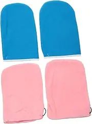 FRCOLOR 2pcs Hand Care Hand Mask Hand Gloves Finger Gloves Hand Spa Gloves Paraffin Gloves Hand Mitts Wax Care Gloves Hand Softening Gloves Polyester Moisturizing Winter Clothes