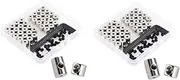 [TEHAUX] 2 sets 40pcs Replacement Bike Pin It Screw of Biking Clasp Break Special Source and to Metal Back Pinkeepers Not Enamel Case Material Storage Easy Biker High Badge Cycling for