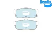 Bendix Brake Pad RR General CT For Nissan Pulsar 95-00 1.6 N15 DB1247 GCT