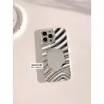 SAMMI 韓國代購-INS網紅款 銀色鏡面設計 I PHONE 手機殼