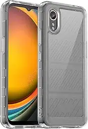 [YKNIUFLY] Case for Samsung Galaxy Z Fold5, All-Round Protection, Clear, Hard TPU, Anti-Drop, Protective Case for Samsung Galaxy Z Fold5.(Transparent)