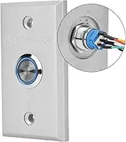 Door Access Control System Exit Button Door Push Release Switch With Indicator Light