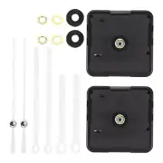 2Set Quartz Clock Movement 0.7" Movement Shaft for 7-8mm Clock Dial Thick White