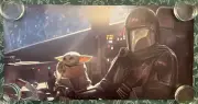 Star Wars limited art print: Mondo "Bounty Hunters by Ken Taylor never framed