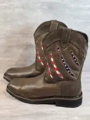 Mens Wolverine Steel Toe BNIB Rancher Claw Work Boots Size 10.5M