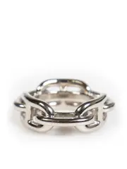 Silver Palladium Regate Scarf 90 Ring