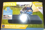 New Intex 10" Standard Dura-Beam Airbed Mattress Queen - Pump Not Included