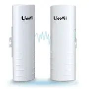 3KM 5.8G Outdoor WiFi Network Bridge W/ 1000Mbps RJ45 Port for Network Expansion