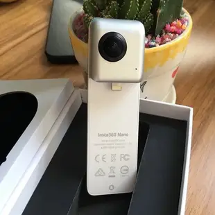 全新 現貨 Insta360 360°全景相機 INSTA 360 Nano 全景攝影機 VR相機 銀色