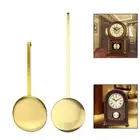 Customizable Gold Pendulum for Wall Clock with Dynamic Swinging Feature