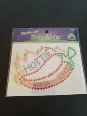 IRON-ON RHINESTUDS DRITZ HOTTIE NEW IN ORIGINAL PACKAGE