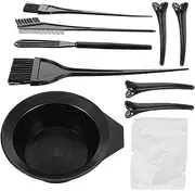 Ipetboom 1 Set Professional Hair Dye Kit with Tinting Tool Mixing Bowl and Brush for Easy DIY Hair Coloring No Mess Durable Accessories for Hassle Application