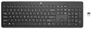 HP 230 Wireless Keyboard, Quiet and Comfortable keystrokes, Number Pad, QWERTY UK Layout, Compatible with Windows PC, Chromebook, Laptop, Mac, Up to 16 Months Battery, USB dongle Included