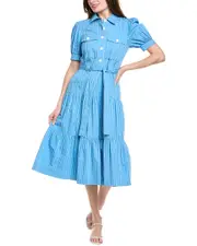 Derek Lam 10 Crosby Buffy Midi Dress