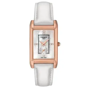 【TISSOT 天梭 官方授權】Prestigious 18K玫瑰金女性腕錶 母親節 禮物(T9233357611600)