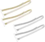 [HAPINARY] 2 Pairs Straps of Decorative Elastic Extensions for Women Non Slip and Comfortable Shoulder Straps for Styling for Various Tops and Dresses