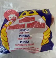 1998 McDonalds LION KING II SIMBA'S PRIDE Pumba Soft Plush Happy Meal Toy