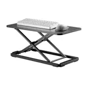 KBT10 Ultra Slim 24" Laptop, Keyboard, Mouse Stand | Sit Stand Adjustable Riser