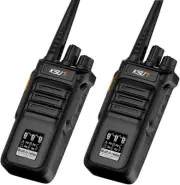 Long Range Walkie Talkie 100 Mile Two Way Radio Charge Headset Waterproof 2 PACK
