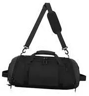 Ｓｉｍｈｏａ Sports Gym Bag Crossbody Bag Portable with Adjustable Shoulder Strap Overnight Bag Luggage Bag for Dancing Camping Workout