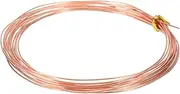uxcell 99.9% Pure Copper Wire for Jewelry Making, 20 Gauge (0.8mm) Copper Craft Wire 14.8 Feet Beading Jewelry Making Supplies for Crafting Wreath Electroculture Gardening