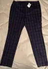 Ralph Lauren NAVY/ORNG Checkered Pants