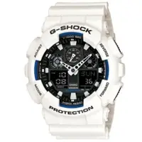 在飛比找PChome商店街優惠-CASIO G-SHOCK/搶眼雙顯配置經典運動錶/GA-1