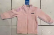 NWT Columbia Toddler Girls Light PINK Fleece Jacket BIRCH FALLS 18-24 Months