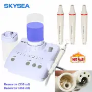 Dental Ultrasonic Piezo Scaler 2*Bottles fit Cavitron EMS + 3*Handpiece SKYSEA