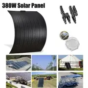 12V 380W Flexible Solar Panel Mono Cells Caravan Camping Home Battery Charging