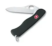 Victorinox One Hand Sentinel - Swiss Army Knife - Black - SAK