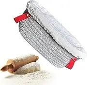Bread Proofing Basket - Bread Bowl With Liner,Baking Supplies Container, Cotton Rope Bowl for Kitchen Storage Display Table Serving Camping Picnic