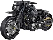 Technology Motorcycle Building Blocks for Harley-Davidson Super Motorcycle, 586 Clamping Blocks, Technology Racing, Superbike Model Kit, Compatible with Other Brands
