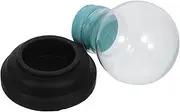 LIFKICH Clear Glass Snow Globe Jar DIY Fillable Water Globe for Christmas Crafts Cookie Jar and Decorative Displays Strengthened Glass Design Reusable Easy to Clean