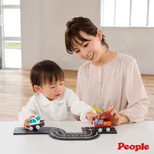 People 益智磁性積木BASIC系列-勤務車遊戲組【甜蜜家族】