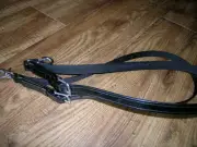 PONY HOLDBACK STRAPS/BRAKE STRAPS IN BIOTHANE, AMISH MADE WITH SS HARDWARE, NICE