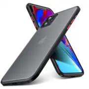 For iPhone 12 13 Pro Max Slim Back Case Shockproof Matte TPU PC Cover