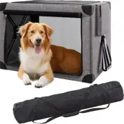 Travel Dog Crate - 37 Inch Collapsible Portable Foldable Crates for Large Dog...