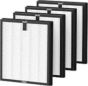 4 Pack HY4866 True HEPA Replacement Filters for MORENTO HY4866 Air Purifier and YIOU M1 Air Cleaner Purifier, 3-in-1 H13 Ture HEPA Air Filter (Includes4 Pack Pre-filter) Enhanced Version