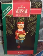 Brother`1992`Pull The Ball / This Handsome Drummer Plays Drum,Hallmark Ornament