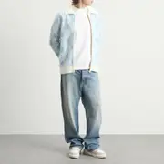 Casablanca Monogram Mohair Blend Zip Up