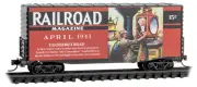 Micro-Trains MTL N-Scale 40ft Box Car Railroad Magazine Series #2 April 1941